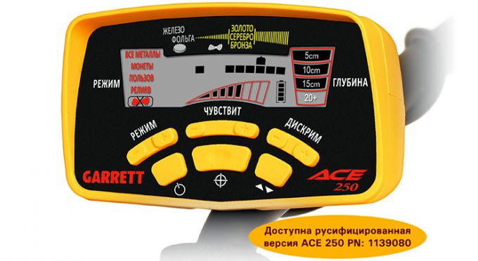 Блок управления Garrett ACE 250 RUS